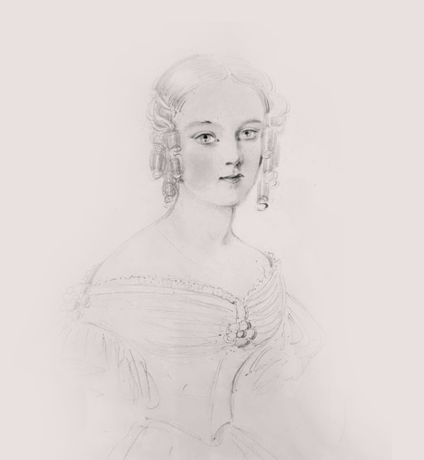 Illustration of a lady